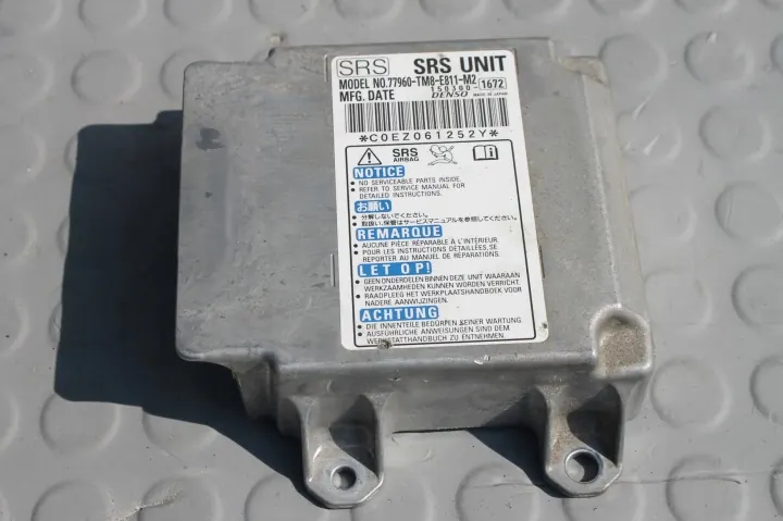Honda Insight II - Module airbag 77960-TM8-E811-M2 image 2