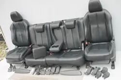 Sièges en cuir pour Mitsubishi Eclipse Cross - FOTELE-SKORZANE-KOMPLET-MITSUBISHI-ECLIPSE-CROSS